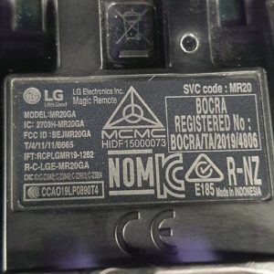 Télécommande Lg Référence: AKB75855501 – Image 6