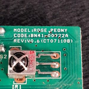 Module infra rouge télé Samsung LE40A566P1M Référence: BN41-00922A – Image 4