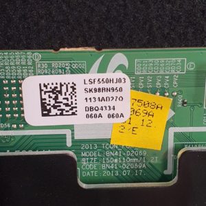 Carte T-Con télé Samsung UE55F6650SS Référence: BN41-02069A – Image 4