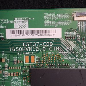 Carte T-Con télé Samsung UE65H6400AW Référence:  T650HVN12.0 CTRL BD – Image 3