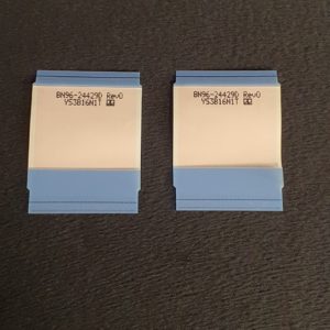 Ensemble nappes de connexion de la carte T-Con au LCD télé Samsung UE55F6650SS Référence: BN96-24429D