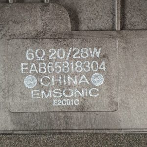 Ensemble haut parleurs télé Lg 75NANO819QA Référence: EAB65818304 + EAB65818303 – Image 4