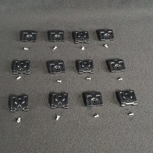 Ensemble de 12 clips de maintien du carter arrière télé Lg 75NANO819QA