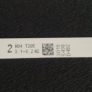 Barre LEDS télé Telefunken D65V950M2CWH Référence: RF-CF650001DE30-0501 A4 (D) – Image 3