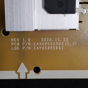 Carte d'alimentation télé Lg 70UQ81009LB Référence: EAX69502302 (1.0) – Image 6
