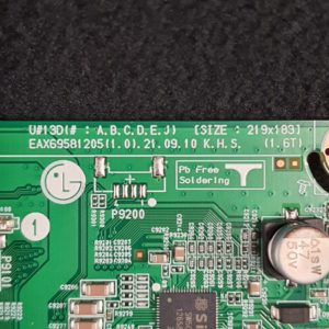 Carte mère télé Lg 65UQ81009LB Référence: EAX69581205 (1.0) – Image 3