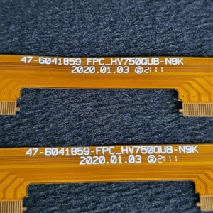 Ensemble de nappes de connexion des cartes du LCD télé Sony KD-75X82J – Image 3