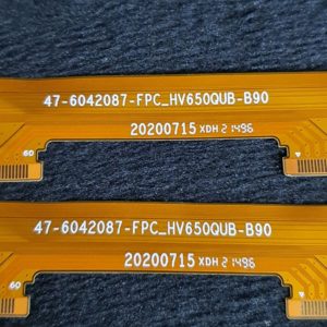 Ensemble nappes de connexion des cartes du LCD télé Telefunken D75V975M2CWH – Image 3