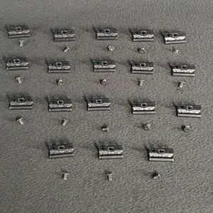 Ensemble de 18 clips de maintien des cartes du système ambilight télé Philips 55PUS7906/12