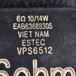 Ensemble haut parleurs télé Lg 55UH615V-ZB Référence: EAB63688305 + EAB63688306 – Image 3