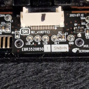 Module bouton power télé Lg OLED65CS6LA Référence: EBR35208501 – Image 3