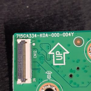 Module bouton power télé Philips 55OLED854/12 Référence: 715GA334-K0A-000-004Y – Image 3