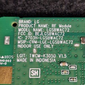 Module wifi télé Lg OLED55E8PLA Référence: LGSBWAC72 – Image 5