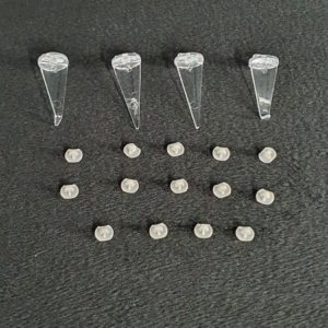 Ensemble de 4 supports et 14 clips de maintien des diffuseurs télé Grandin UD55VGB18