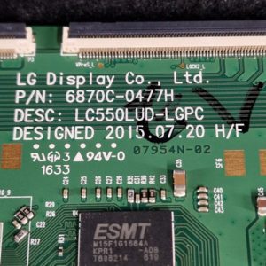 Carte T-Con télé Lg 55EG910V-ZB Référence: 6870C-0477H – Image 5