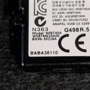 Module Bluetooth télé Samsung UE50HU6900S Référence: BN96-30218A – Image 3