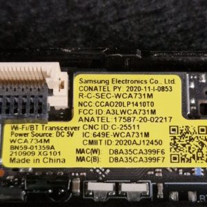 Module bouton power télé Samsung QE55Q60AAU Référence: BN59-01359A – Image 4