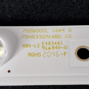 Barre LEDS télé Xiaomi L75M6-ESG Référence: 4C-LB750T-HRCB (B) – Image 3