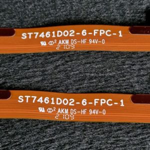 Ensemble nappes de connexion de la carte T-Con au LCD télé Xiaomi L75M6-ESG – Image 3