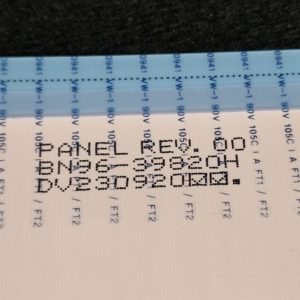 Nappe LVDS télé Samsung TU85CU7105K Référence: BN96-39820H – Image 3
