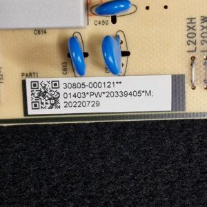 Carte d'alimentation télé TCL 65C635 Référence: 40-L20XH4-PWC1ZG (11601-500051) – Image 3