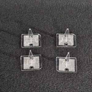 Ensemble de 4 supports des diffuseurs télé Sharp 40BL5EA