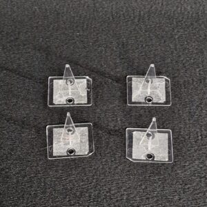 Ensemble de 4 supports des diffuseurs télé Sharp 40BL5EA
