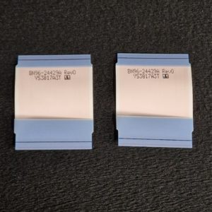 Ensemble nappes de connexion de la carte T-Con au LCD télé Samsung UE46F6400AW Référence: BN96-24429A