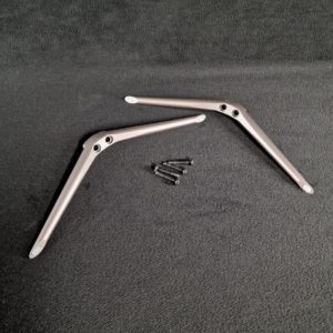 Ensemble pieds + vis télé TCL 65C635