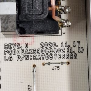 Carte d'alimentation télé Lg OLED55A16LA Référence: EAX69083402 (1.1) – Image 4