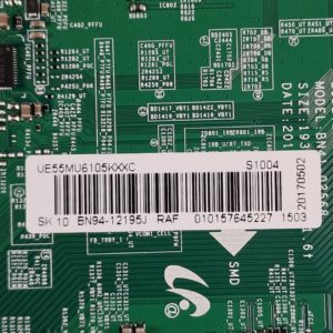 Carte mère télé Samsung UE55MU6105K Référence: BN41-02568A (BN94-12195J) – Image 4