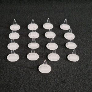 Ensemble de 17 supports des diffuseurs télé Samsung UE55MU6105K