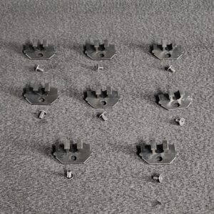 Ensemble de 8 clips de maintien du carter arrière télé Philips 55OLED706/12