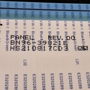 Nappe LVDS télé Samsung UE43AU7105K Référence: BN96-39821E – Image 3