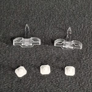 Ensemble de 2 supports et 3 clips des diffuseurs télé Lg 43UP76906LE