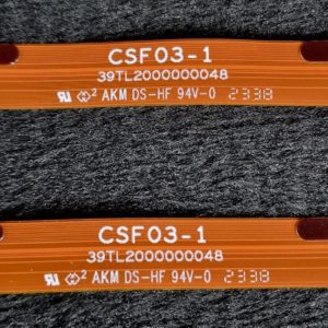 Ensemble de nappes de connexion des cartes du LCD télé Samsung TU75CU7105K – Image 3