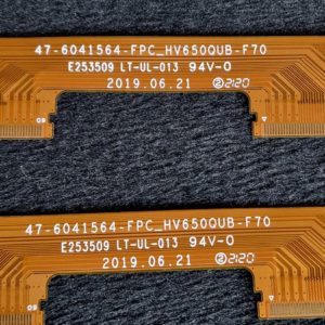 Ensemble nappes de connexion des cartes du LCD télé Hisense 65A7GQ – Image 3