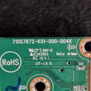 Module bouton power télé Philips 49PUS6581/12 Référence: 715G7872-K01-000-004K – Image 4