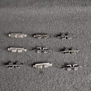 Ensemble de 9 clips de maintien du carter arrière télé Philips 70PUS6704/12