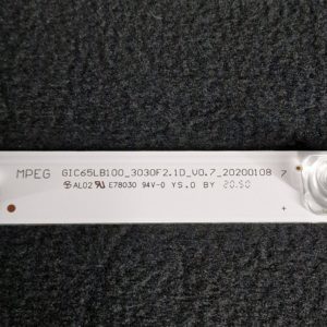 Barre LEDS Télé Tcl 65QLED800 Référence: GIC65LB100_3030F2.1D_V0.7_20200108 (A) – Image 4
