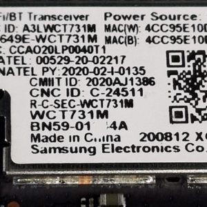 Module wifi Bluetooth Télé Samsung QE55Q83TAT Référence: BN59-01344A – Image 5