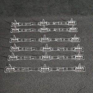 Ensemble de 6 supports des diffuseurs télé Samsung UE55TU7172U