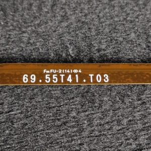 Nappe de connexion des cartes du LCD télé Samsung UE55TU7172U Référence: 69.55T41.T03 – Image 3