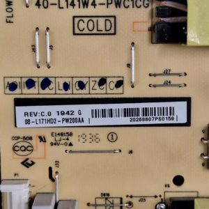 Carte d'alimentation télé Tcl 65EP640 Référence: 40-L141W4-PWC1CG – Image 3