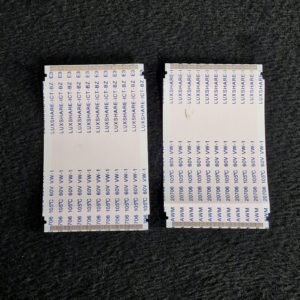 Ensemble nappes de connexion de la carte T-Con au LCD télé Hisense H75B7510