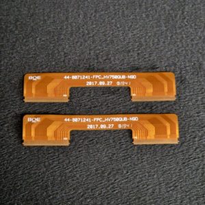 Ensemble nappes de connexion des cartes du LCD télé Hisense H75B7510 Référence: 44-8071241-FCP_HV750QUB-N9D