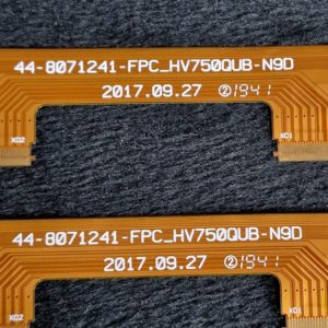 Ensemble nappes de connexion des cartes du LCD télé Hisense H75B7510 Référence: 44-8071241-FCP_HV750QUB-N9D – Image 3