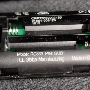 Télécommande Tcl RC833 – Image 3