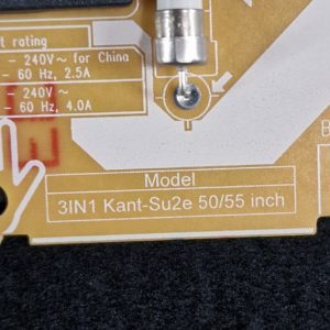 Carte D’alimentation Télé Samsung TU55CU7105K Référence: 3IN1 Kant-Su2e 50/55 Inch – Image 4