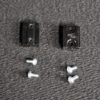 Ensemble pattes de fixation de la carte d'alimentation et de la cartes mère télé Samsung TU55CU7105K